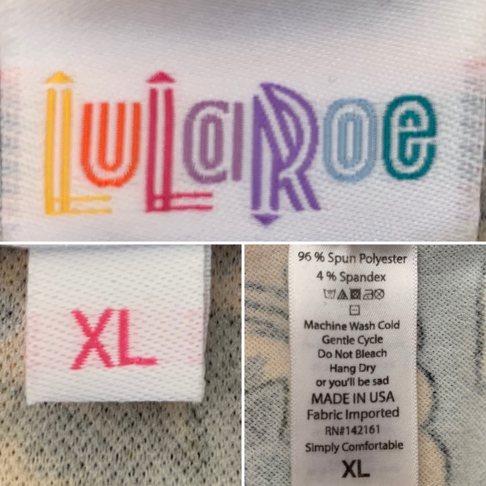 LULAROE Cassie Pencil Skirt Sunflowers! XL - Picture 5 of 5
